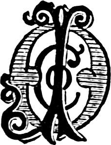 O J Co monogram