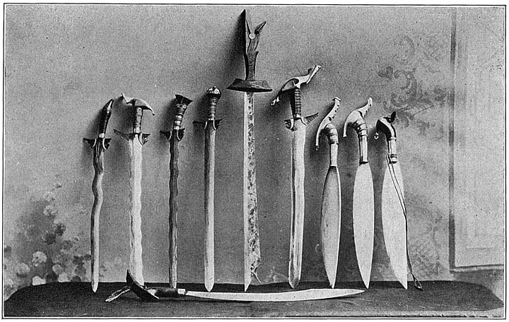 Moro weapons