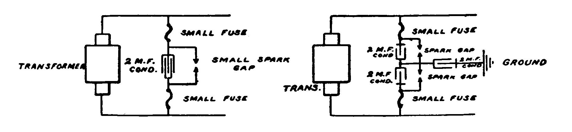 Fig. 160. Methods of Preventing "Kick Back."