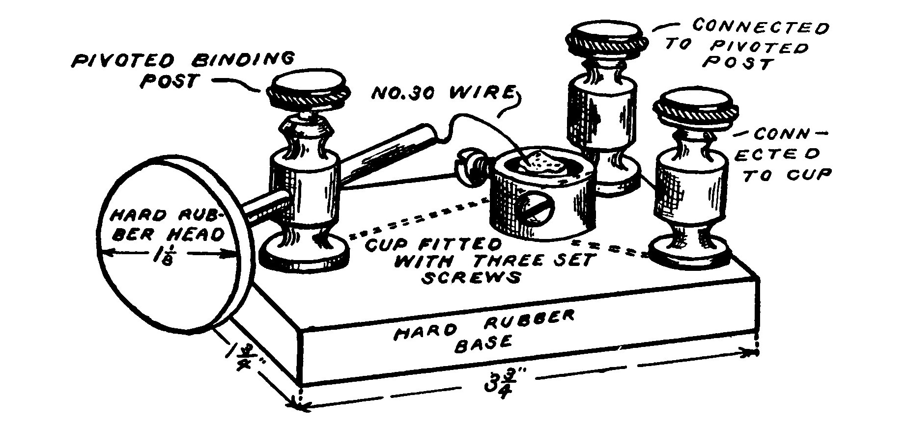 Fig. 164. Galena Detector.