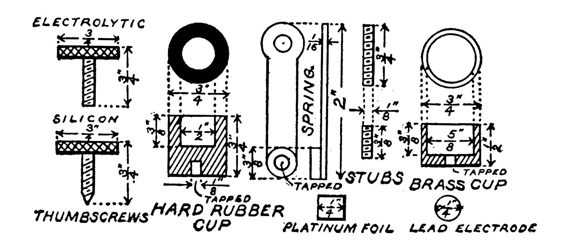 Fig. 90. Parts of Universal Detector.