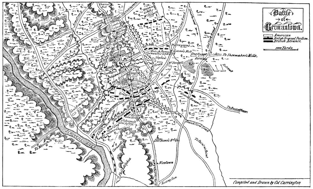 Battle of Germantown.