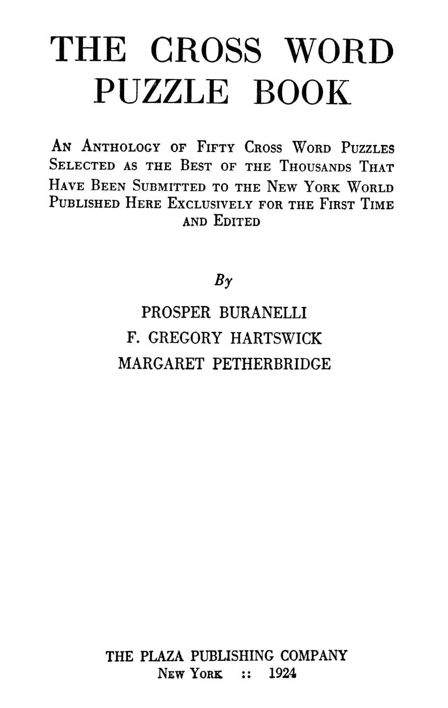 Original Title Page.