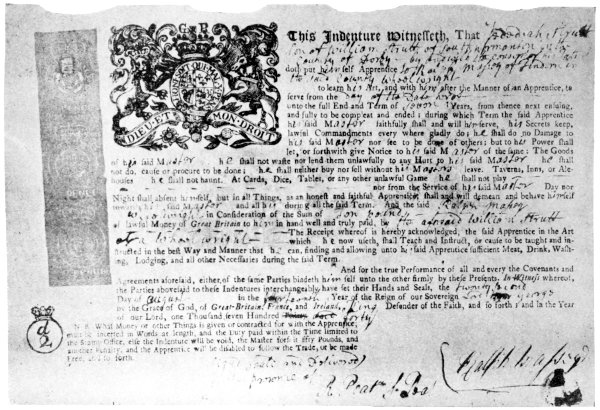 Apprenticeship Indenture