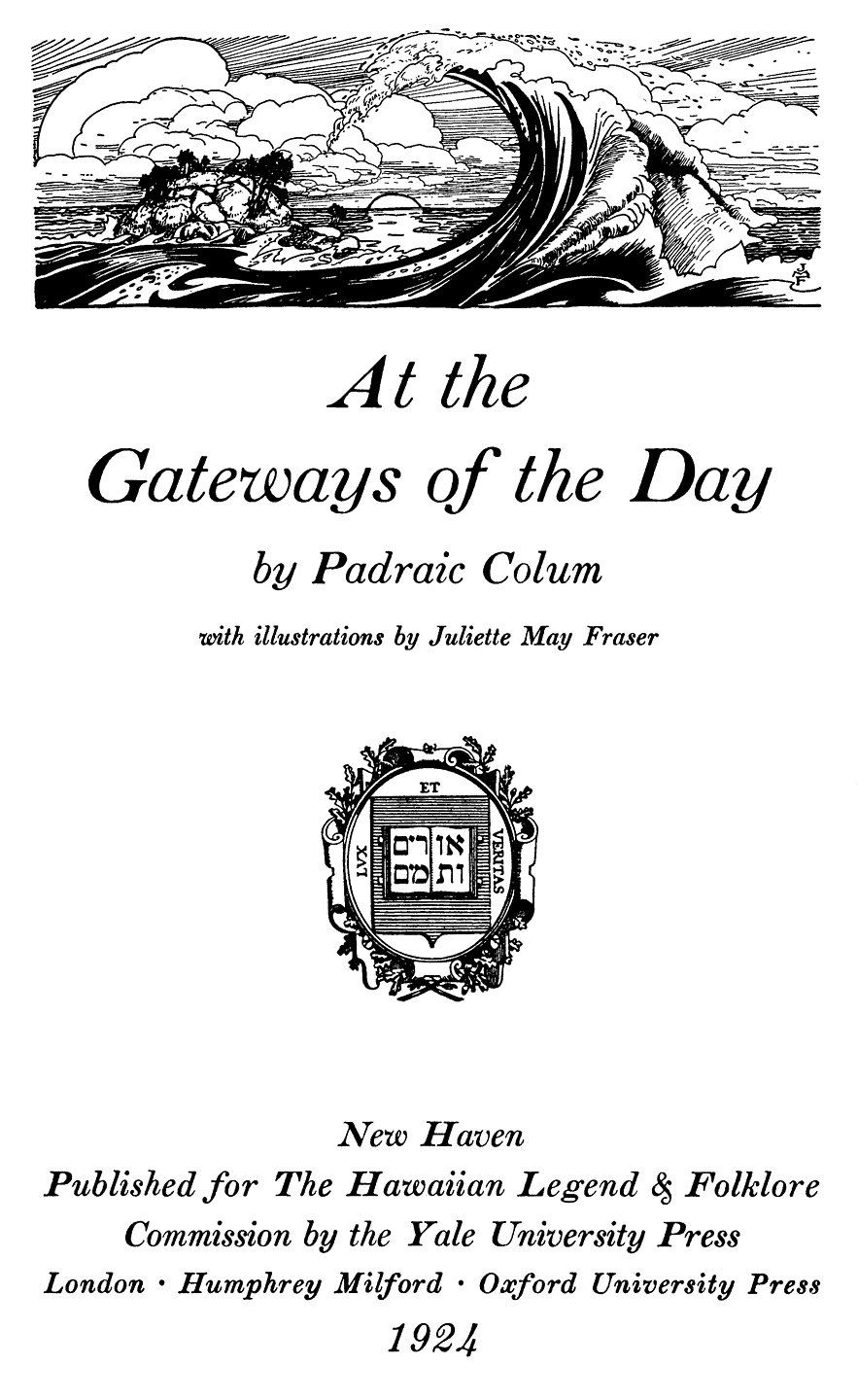 Original Title Page.