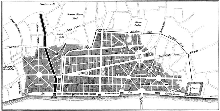 WREN’S PLAN OF LONDON