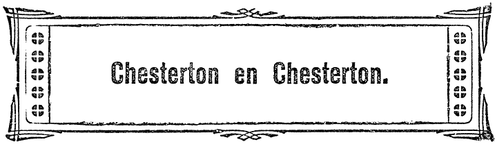 Chesterton en Chesterton.