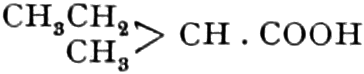 Struktur der Methyl-Äthyl-Essigsäure