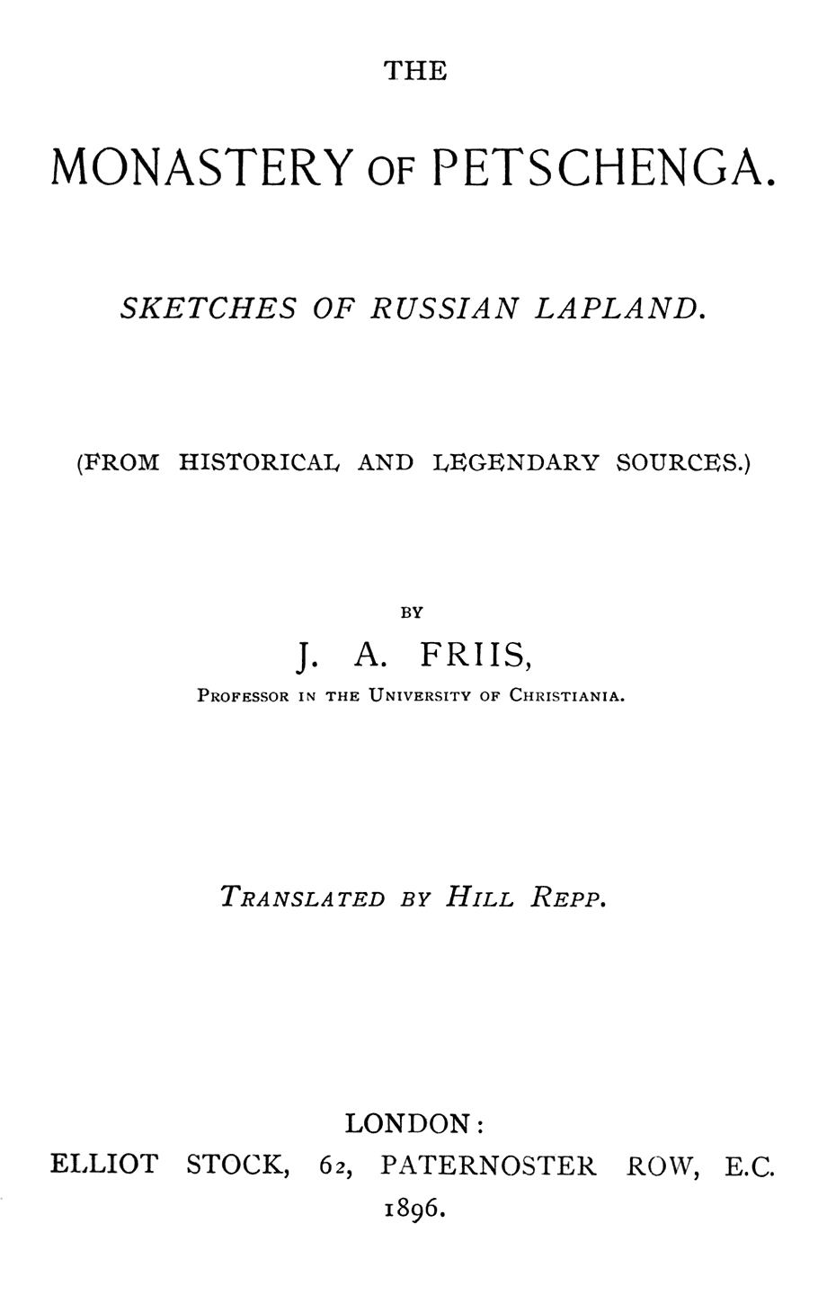 Original Title Page.