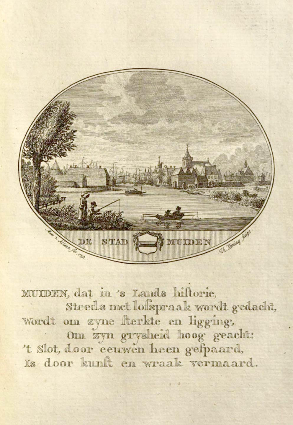 De stad Muiden