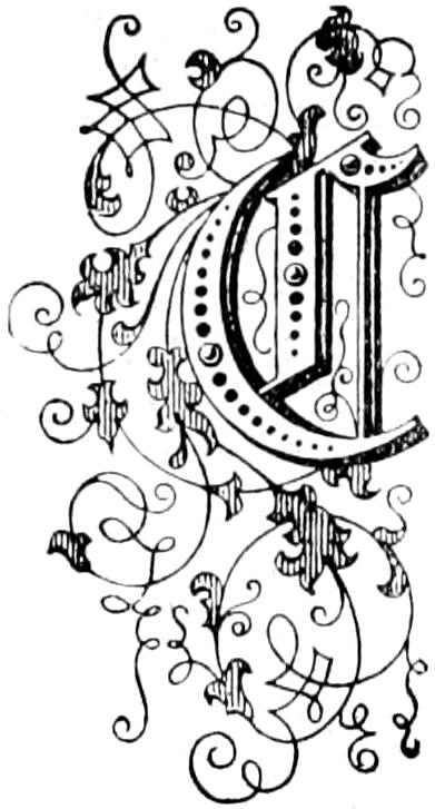 Illustrated capital C