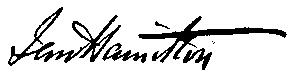 (signature:) Ian Hamilton